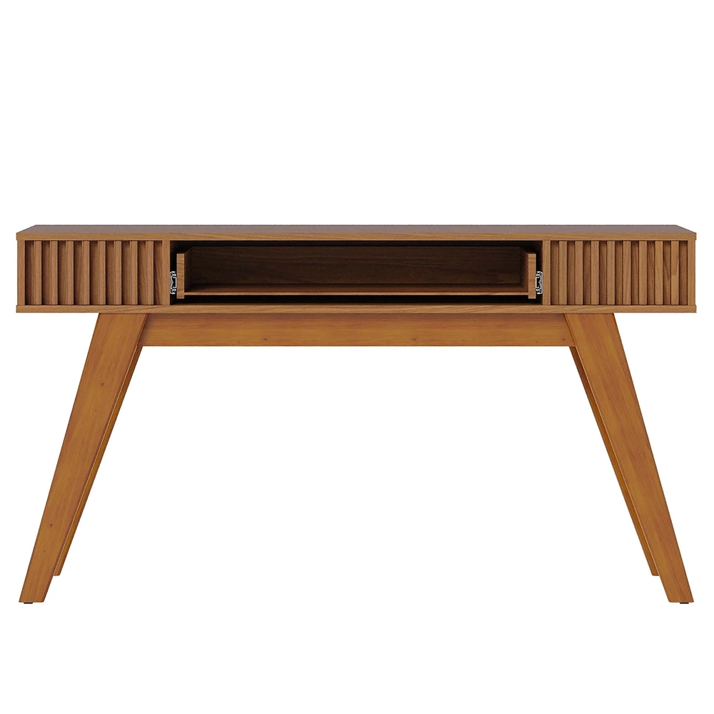 Aparador Sala de Estar 136cm 1 Gaveta Valerie Freijó C05    - Mpozenato