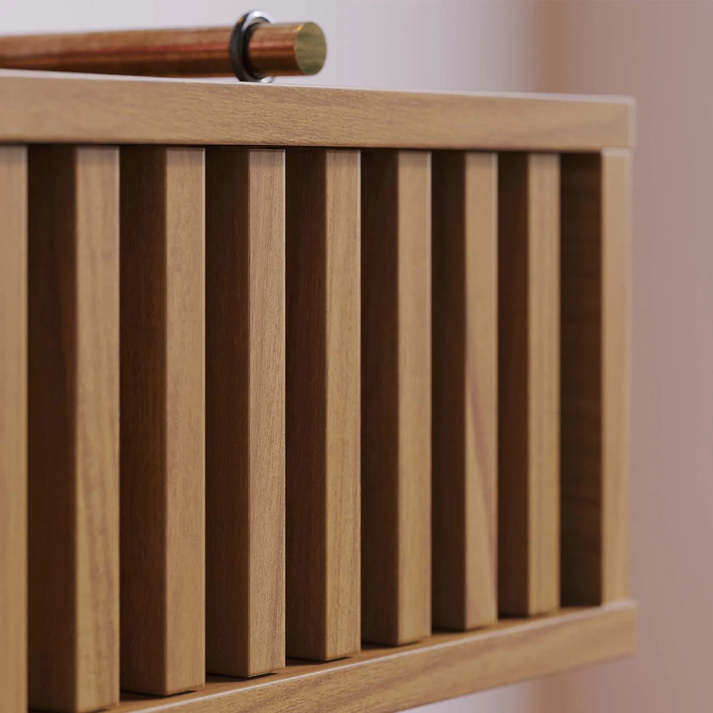 Aparador Sala de Estar 136cm 1 Gaveta Valerie Freijó C05    - Mpozenato