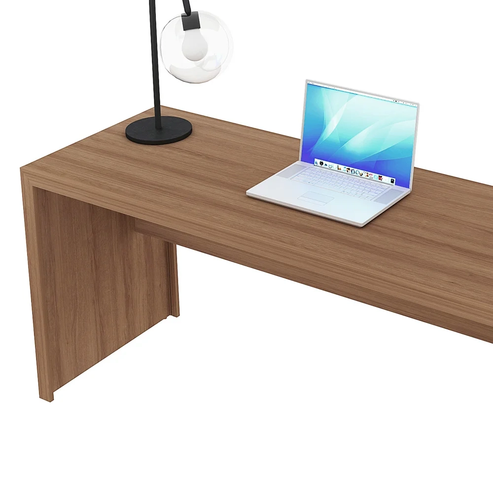Mesa para Home Office de 163 cm de Largura ME4109 Amendoa - Tecno Mobili