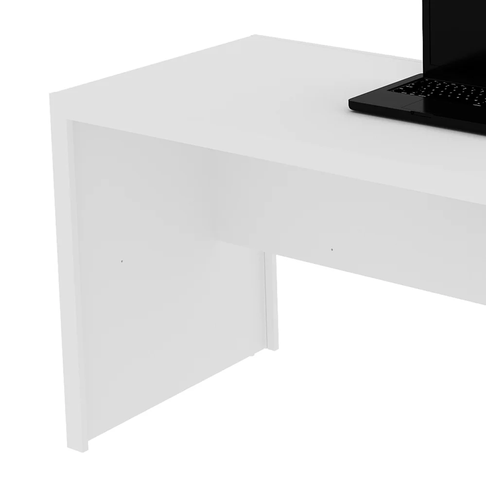 Mesa com 03 Gavetas para Home Office ME4113 Branco - Tecno Mobili