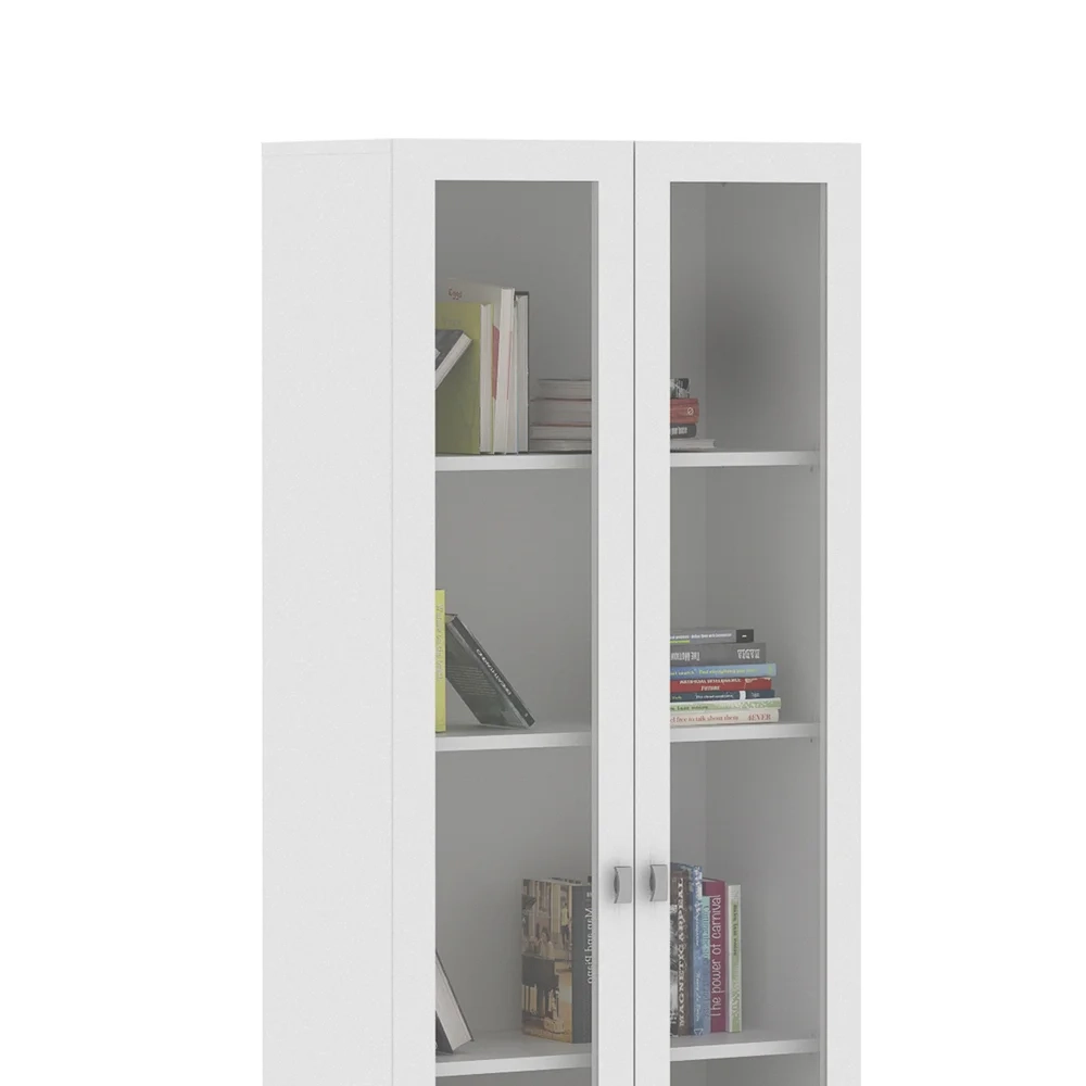 Armário com 04 prateleiras para Home Office ME4115 Branco - Tecno Mobili