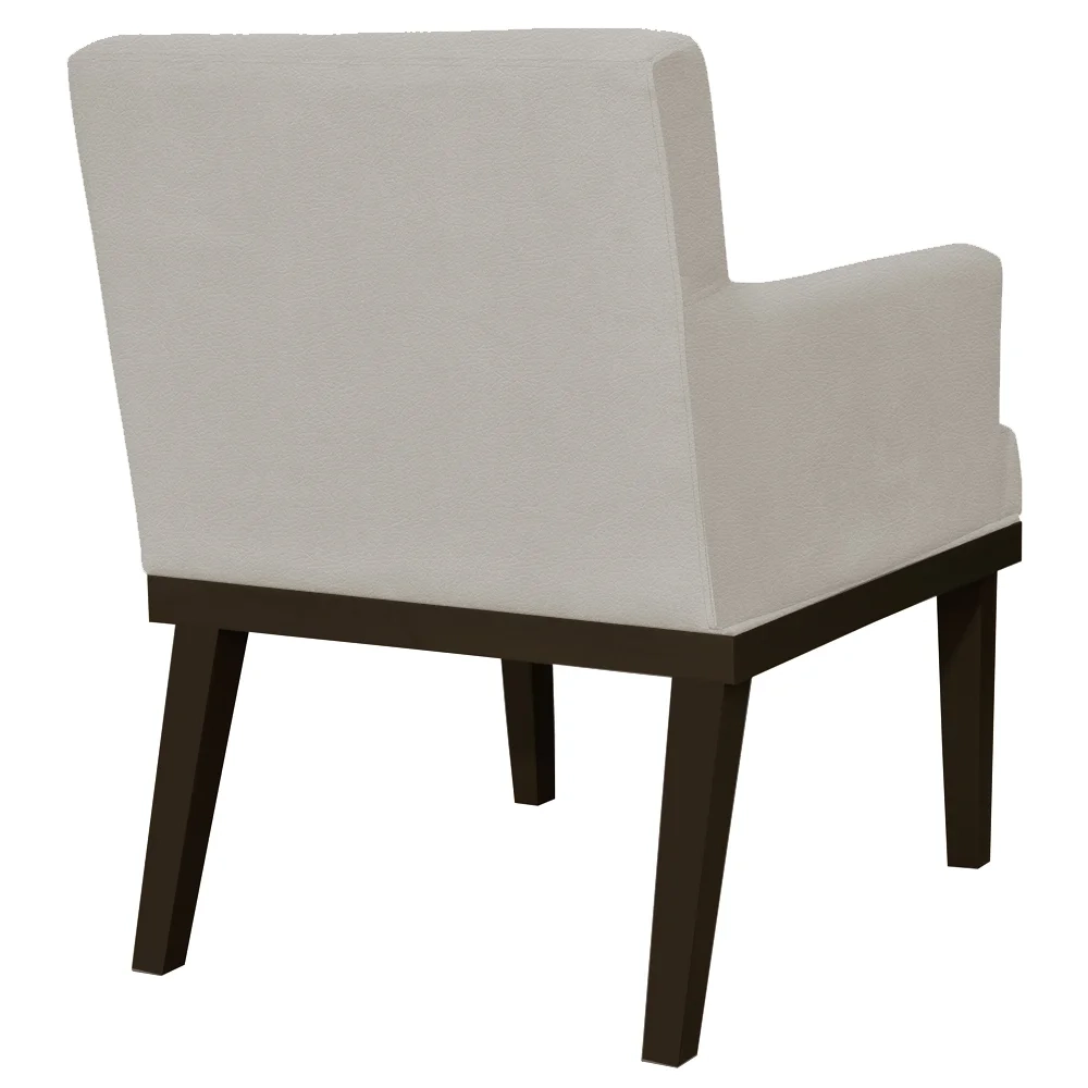 Kit 02 Poltronas Decorativas Vitória W01 Corano Bege - Mpozenato