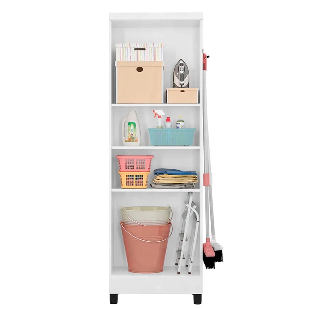 Armário Multiuso 02 Portas Linus Branco - Qmovi