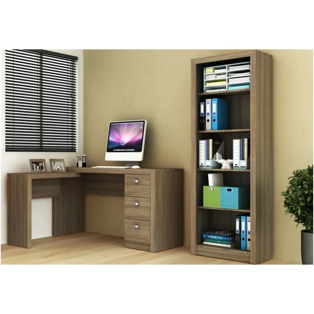 Ambiente para Home Office 03 Peças Amêndoa - Tecno Mobili