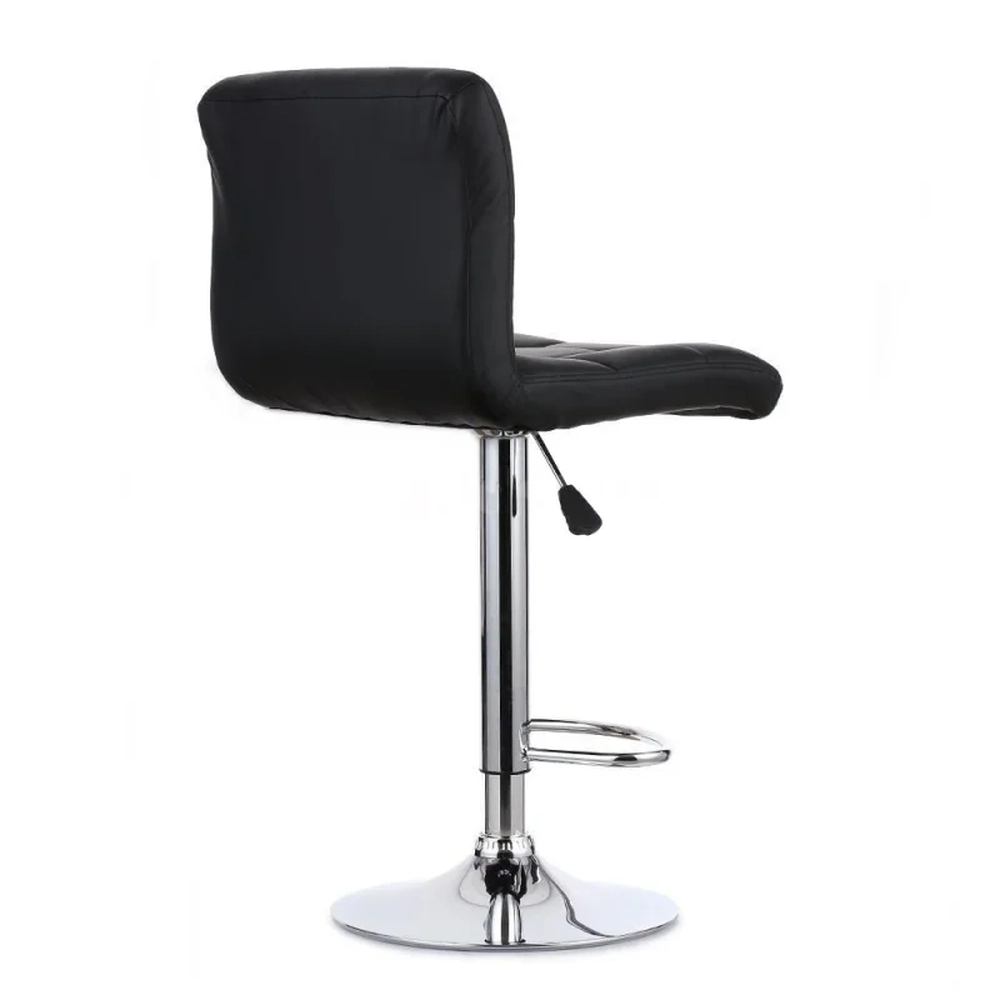 Kit 4 Banquetas Estofadas Vox com Regulagem a Gás Preto -  Facthus