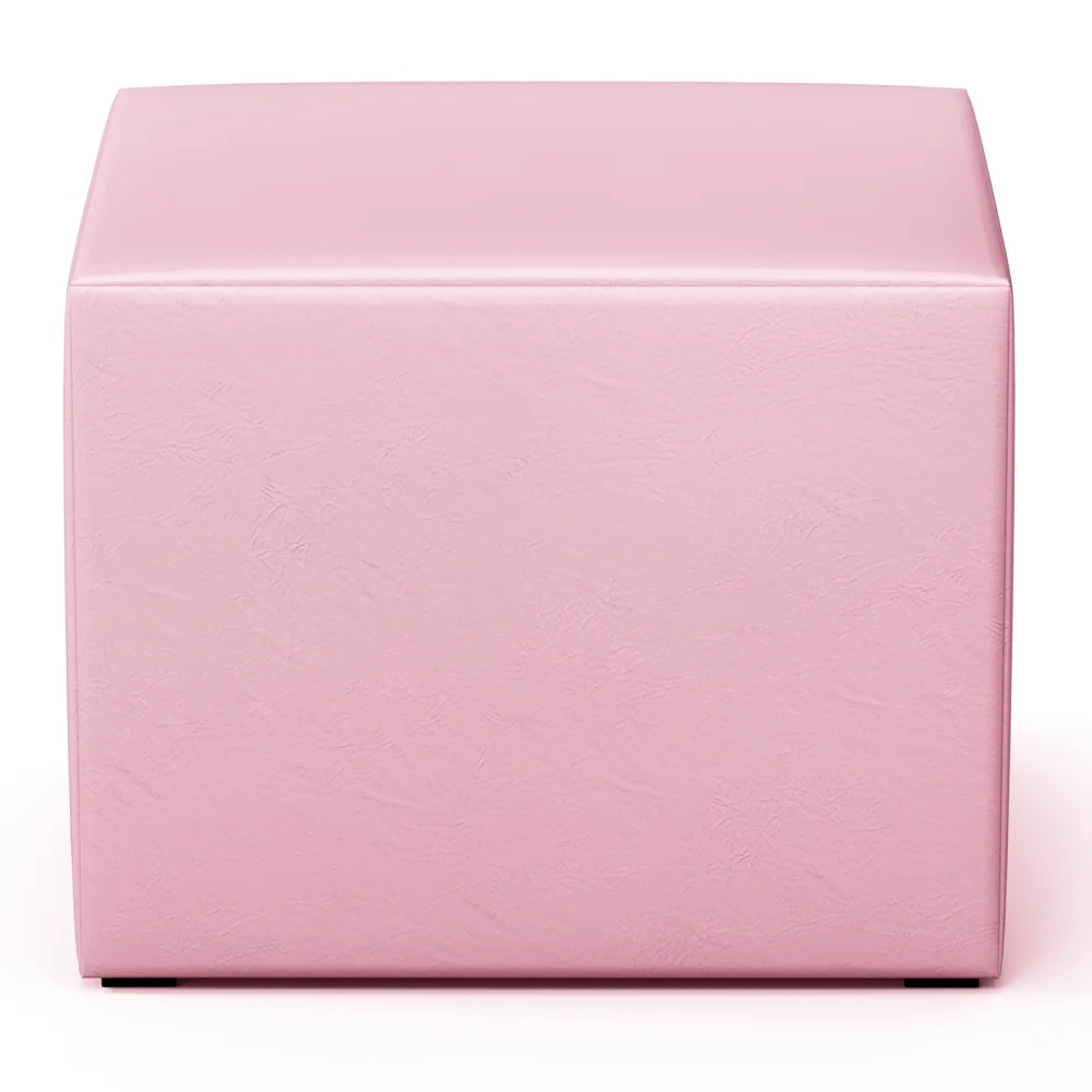 Poltrona de Amamentação Balanço e Puff Letícia Rosa - Phoenix