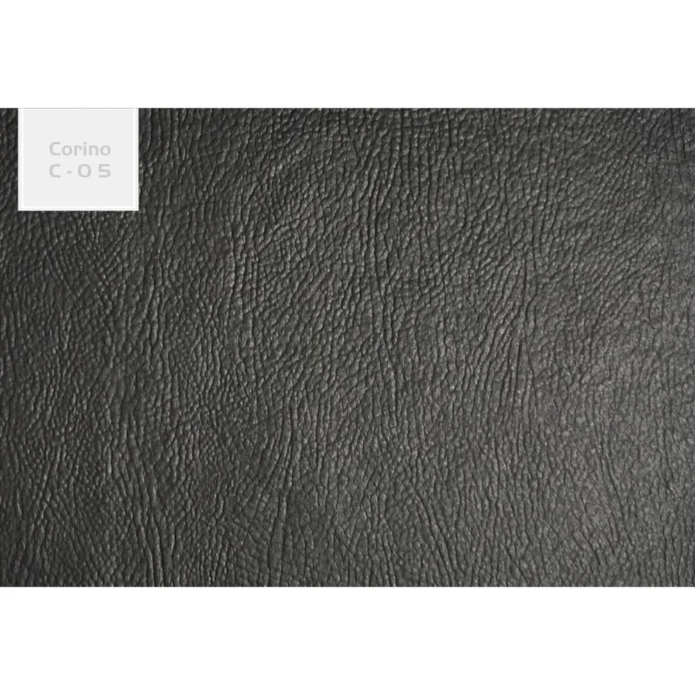 Puff Decorativo Golf 105cm Tressê C05 Sintético Preto - Domi