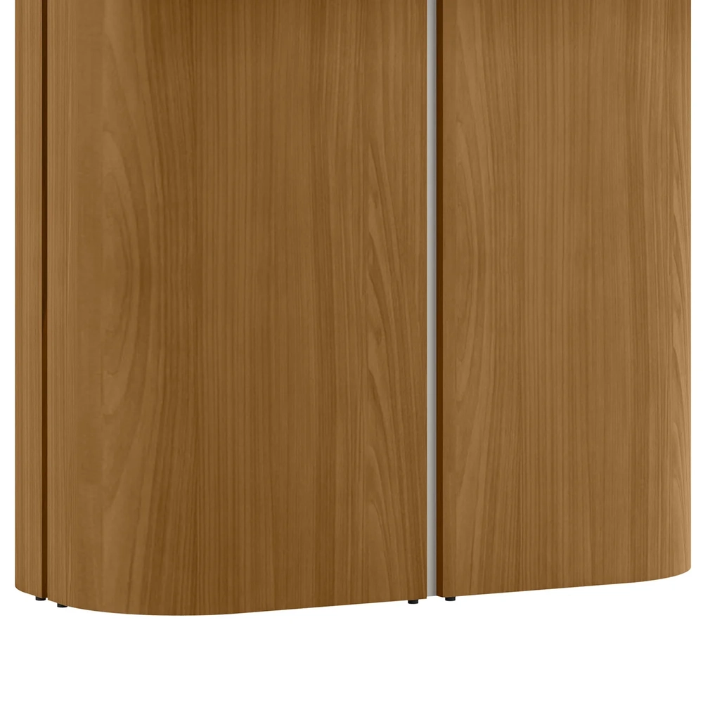 Mesa de Jantar Retangular 180cm 8 Lugares Flex Zuni Ypê/Off N02 - Mpozenato - Mpozenato