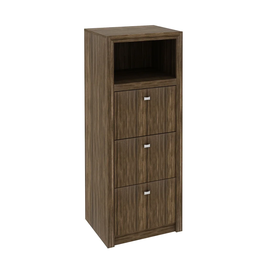 Armário Arquivo 03 Gavetas ME4118 Nogal - Tecno Mobili