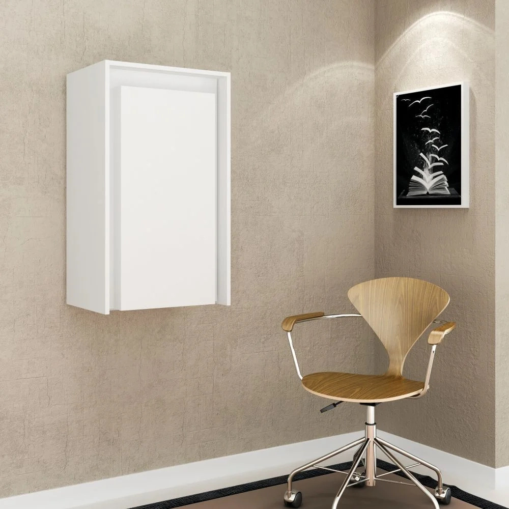 Armário de Parede Dobrável AM3106 Branco      - Tecno Mobili