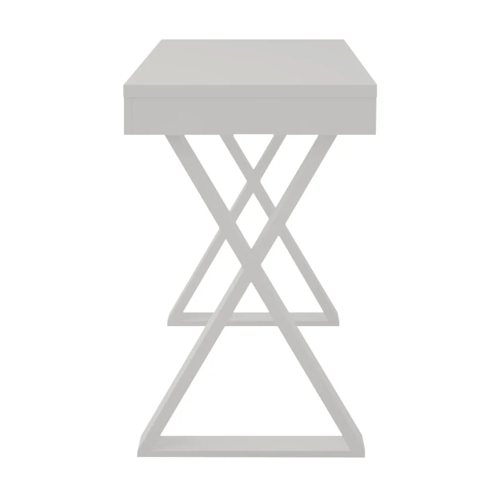 Mesa para Computador Escrivaninha Veneza Web Branco - Artany