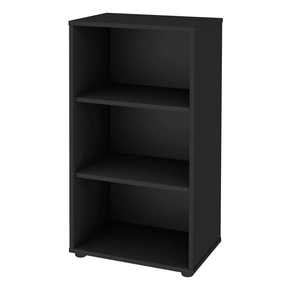 Estante Livreiro Clean 45cm com 2 Prateleiras Preto - Artany