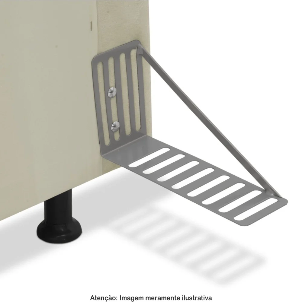 Cabeceira Solteiro 90cm Greta Sintético Branco Z51 - Mpozenato