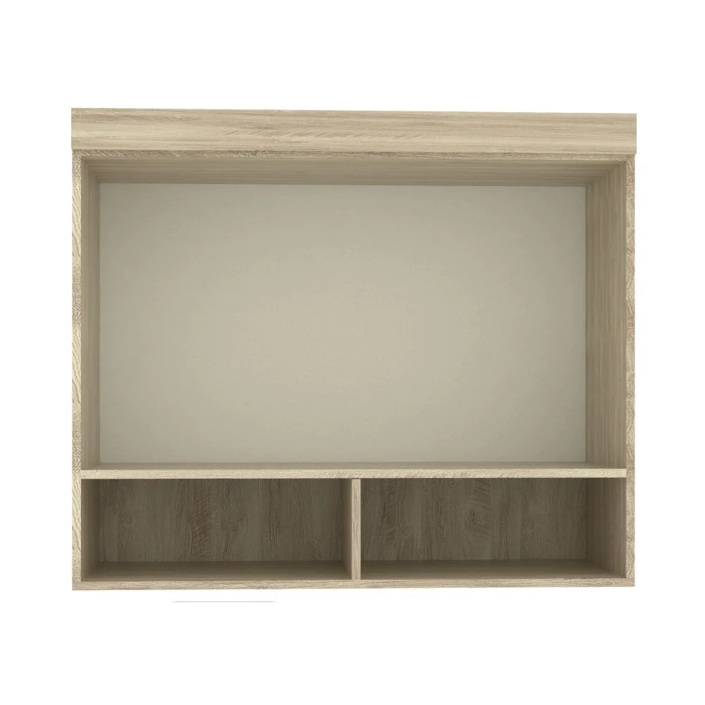 Armário Ponte Solteiro 97cm 199 Master 2 Portas Avelã Rústico/Ártico Rústico - Eucamóveis