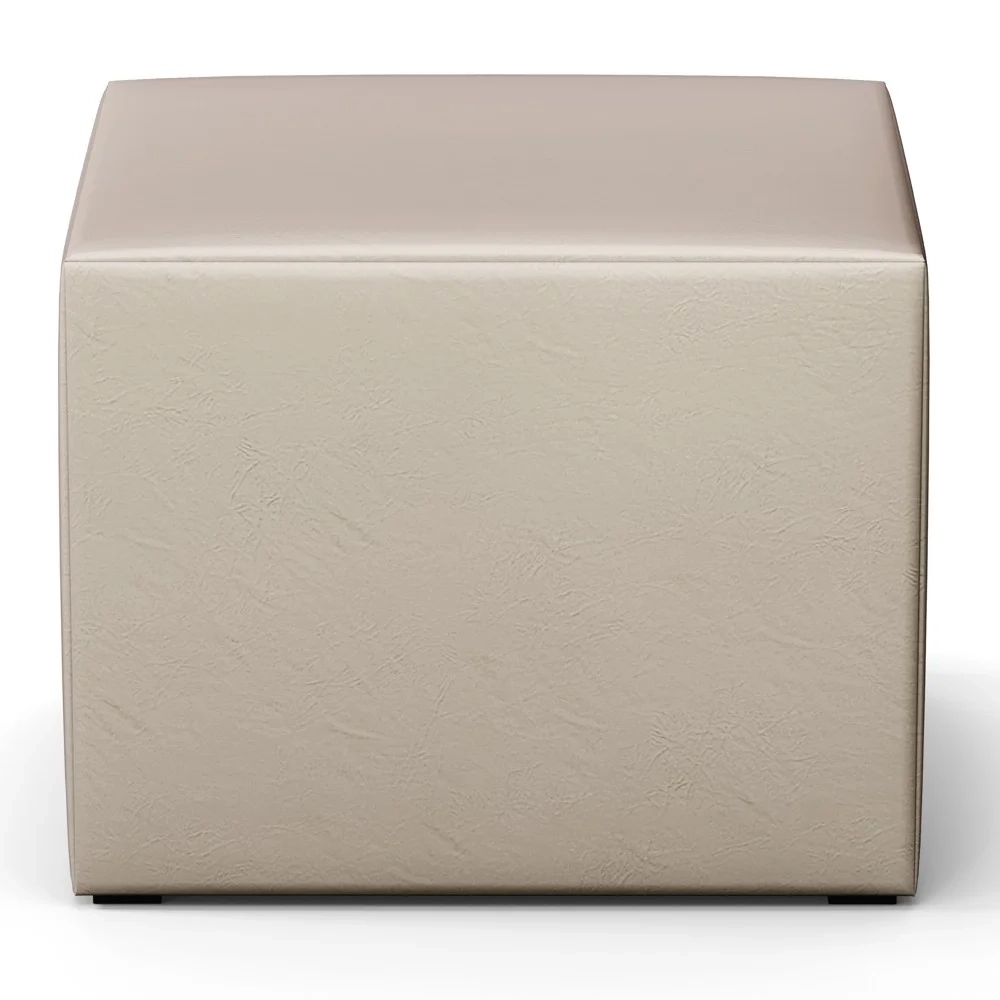 Poltrona de Amamentação Balanço e Puff Letícia Bege - Phoenix