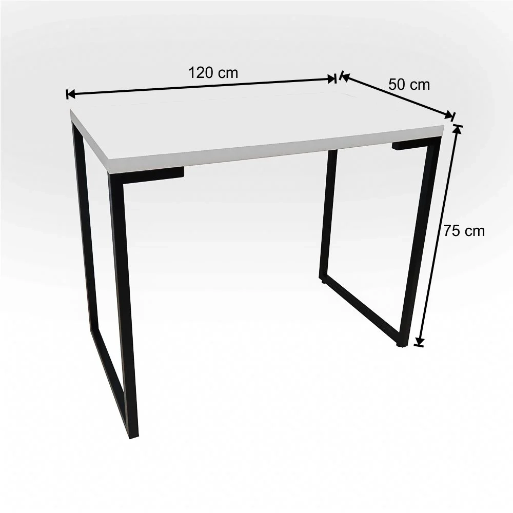 Mesa Para Computador Escrivaninha Porto 120cm Nature - Fit Mobel