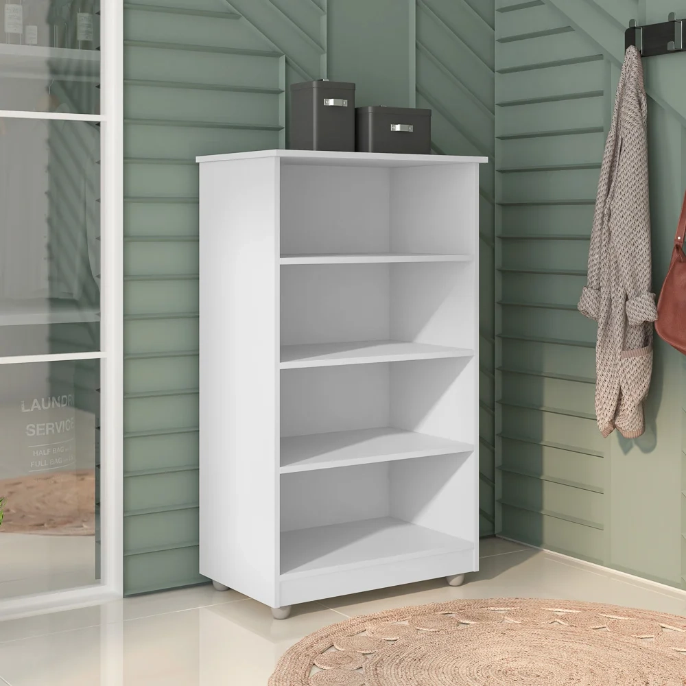 Kit 2 Armários Organizador Multiuso Rosana 2 Portas Branco - AJL Móveis