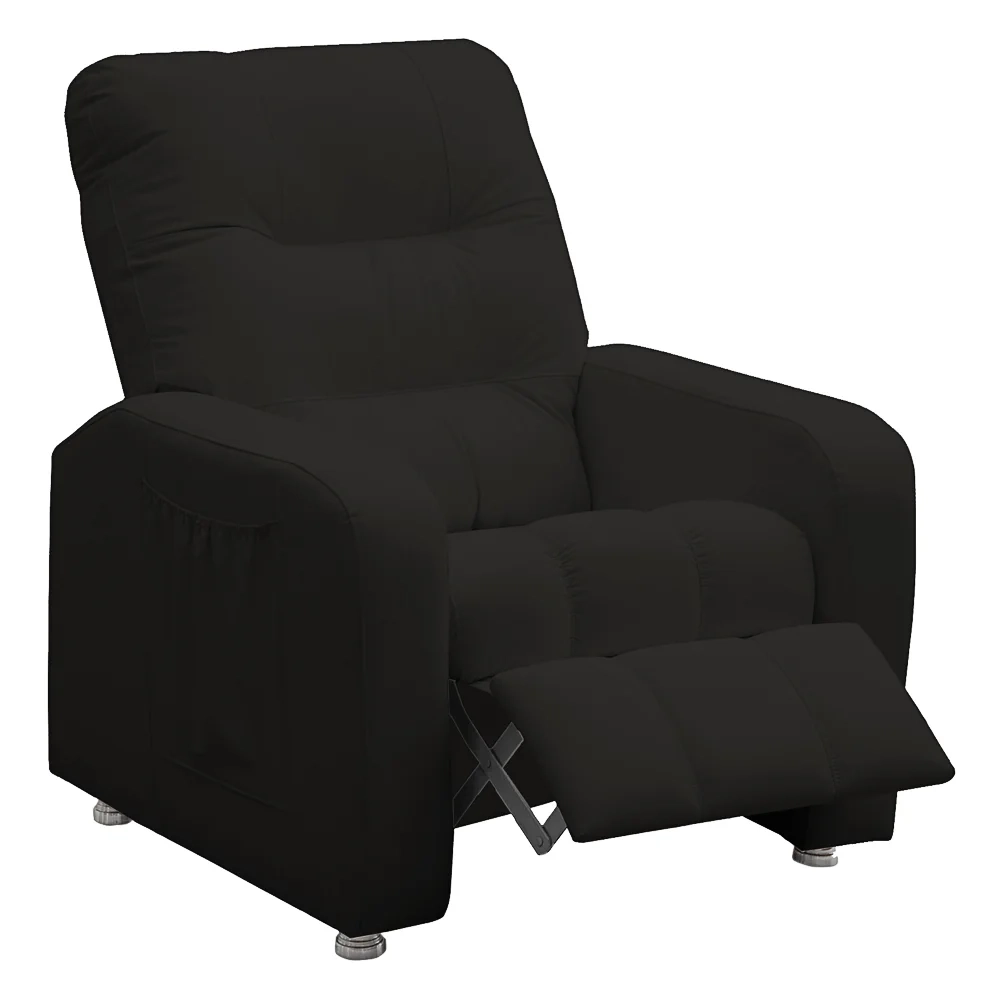 Poltrona do Papai Reclinável Turim Corano Marrom - JS Móveis