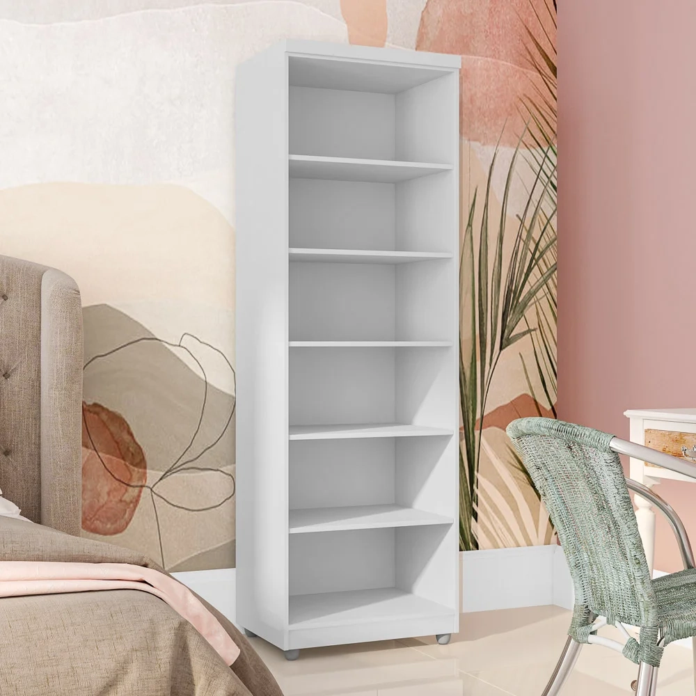 Kit 2 Armários Multiuso Organizador 2 Portas Sabrina Branco - AJL Móveis