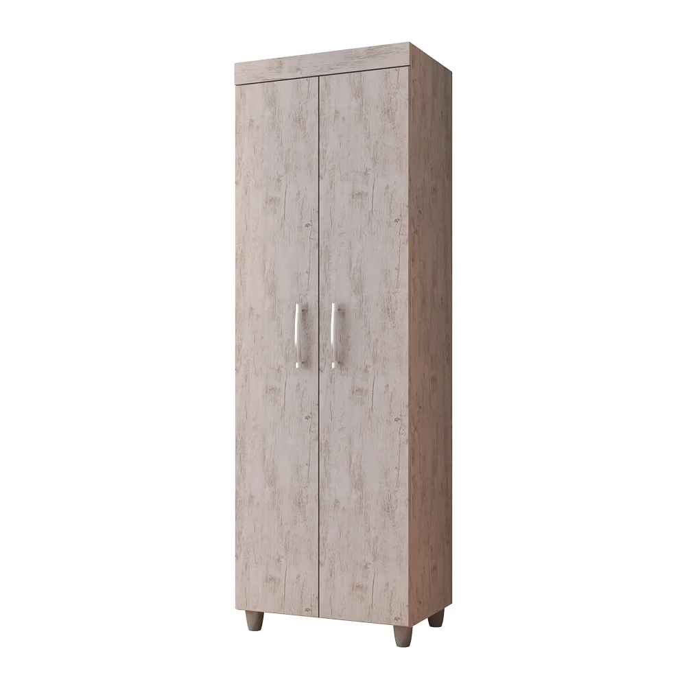 Armário Multiuso 02 Portas Rafaela Rústico - Nathy Móveis