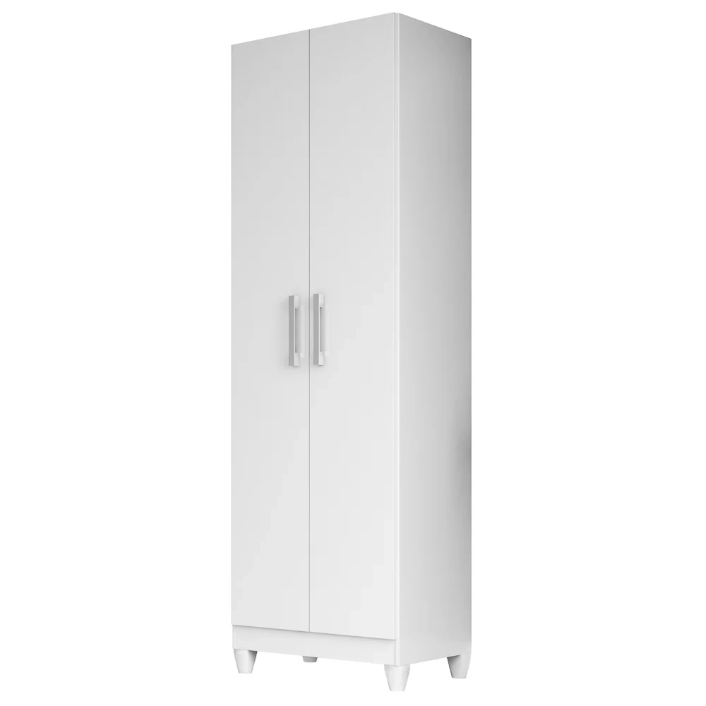 Kit 3 Armários Organizadores Multiuso Íris 2 Portas Branco - Moval