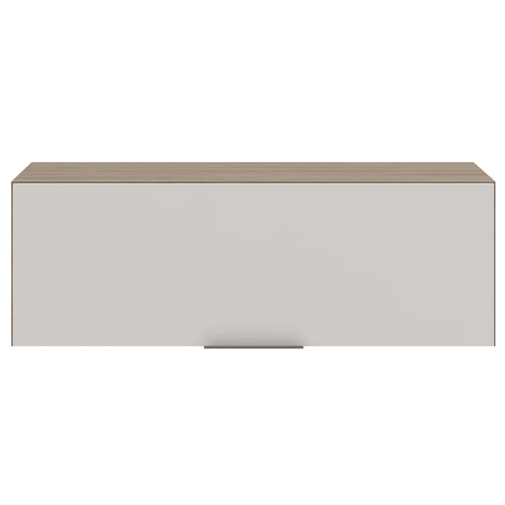 Armário de Cozinha Aéreo 80cm Grace Carvalho Oak/Off White Z44 - Mpozenato