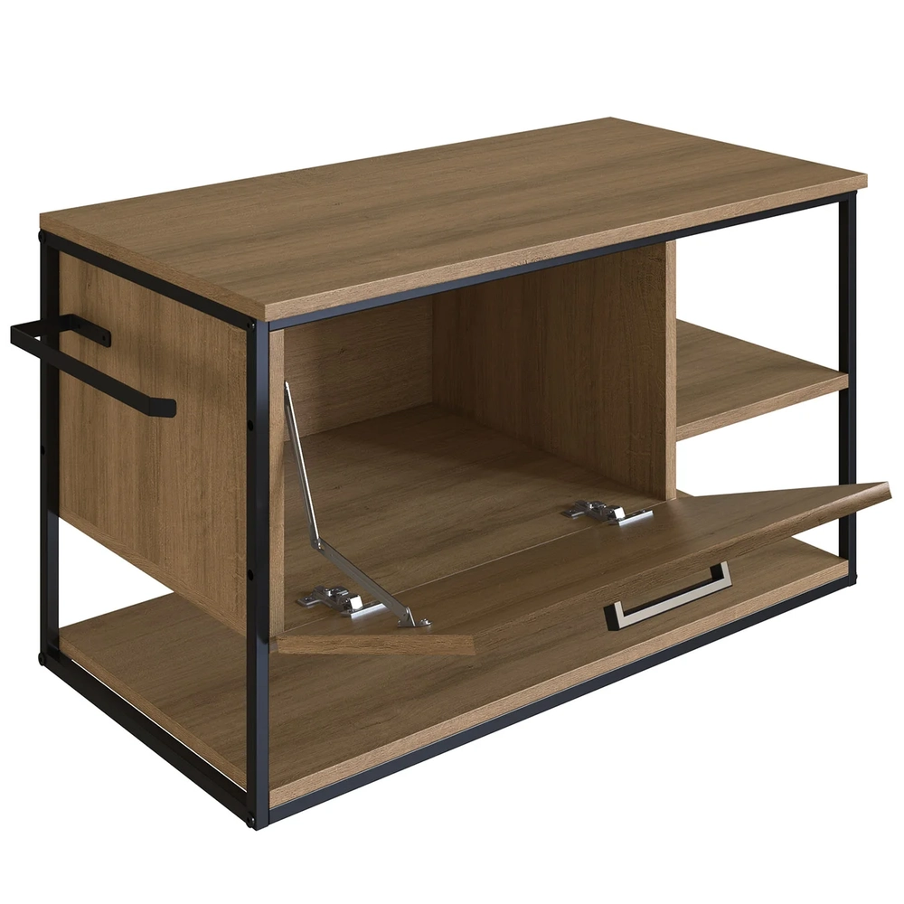 Gabinete de Banheiro Suspenso 80cm com Cuba Yuri Mel Z54 - Mpozenato