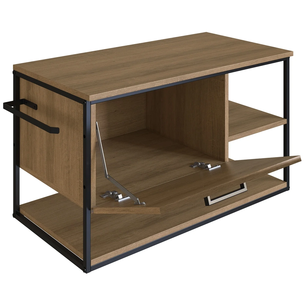 Gabinete de Banheiro Suspenso 80cm Para Cuba Yuri Mel Z54   - Mpozenato