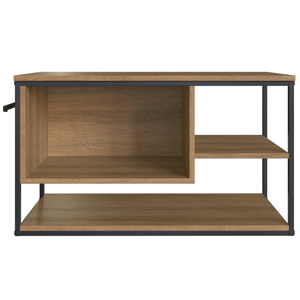 Gabinete de Banheiro Suspenso 80cm Para Cuba Yuri Mel Z54   - Mpozenato