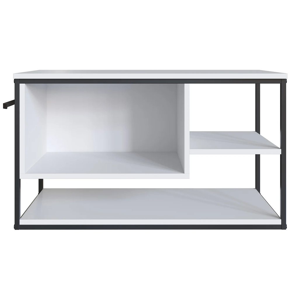 Gabinete de Banheiro Suspenso 80cm Para Cuba Yuri Branco Z54 - Mpozenato