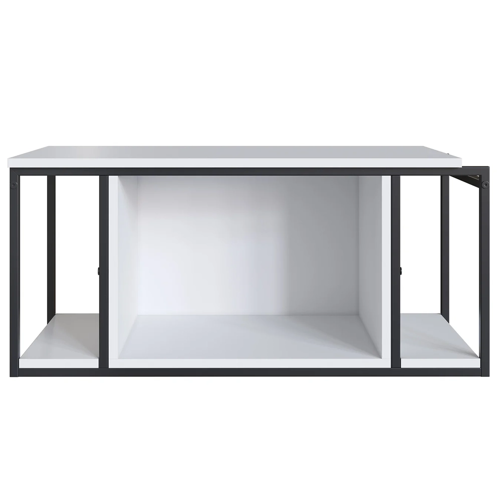 Gabinete de Banheiro Suspenso 80cm Para Cuba Ripy Branco Z54 - Mpozenato