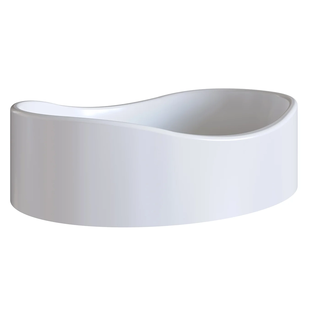 Gabinete Banheiro Suspenso 80cm Cuba Oval Ripy Grafite/Branco Z54 - Mpozenato