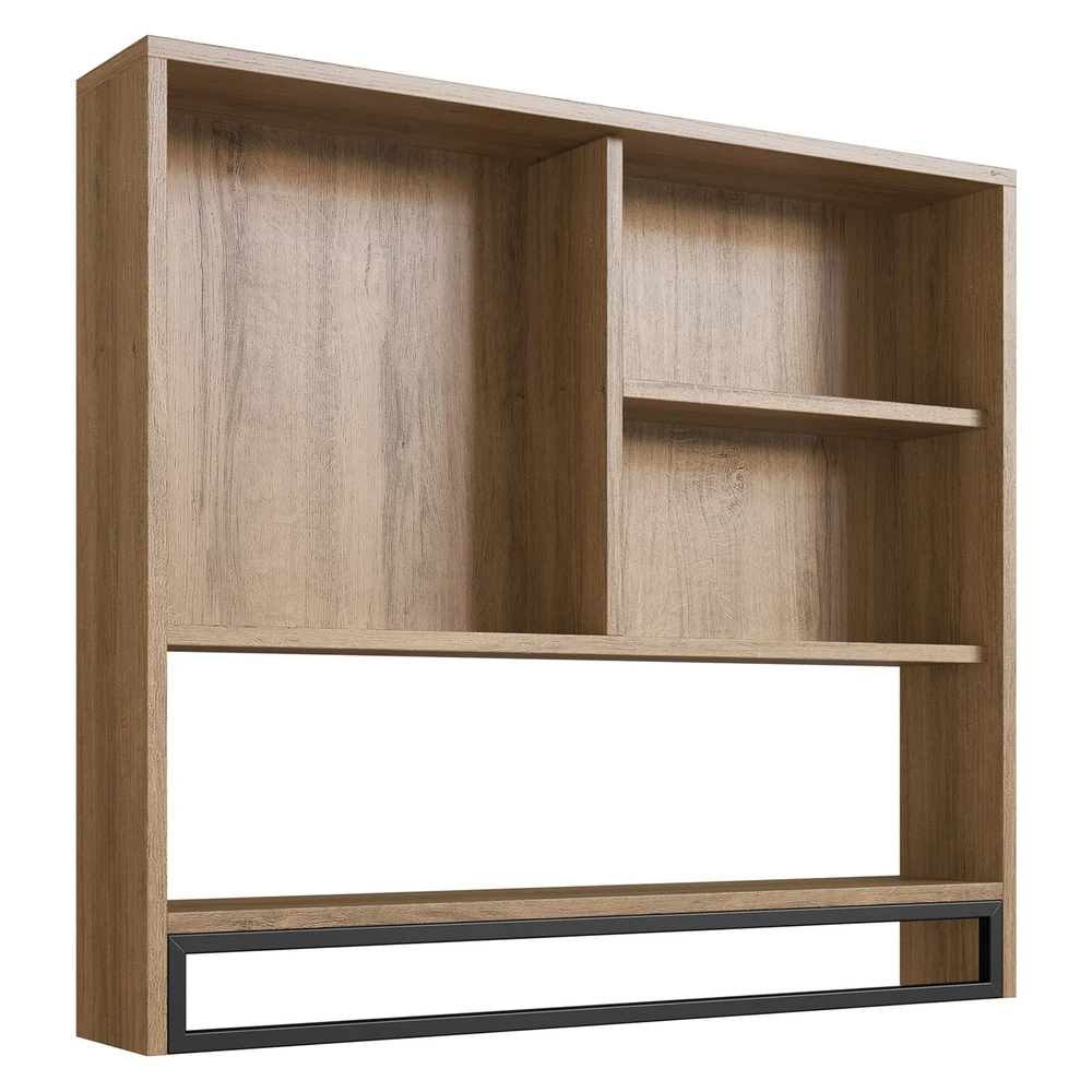 Armário de Banheiro Espelheira com 2 Portas Moscow Mel Z54 - Mpozenato