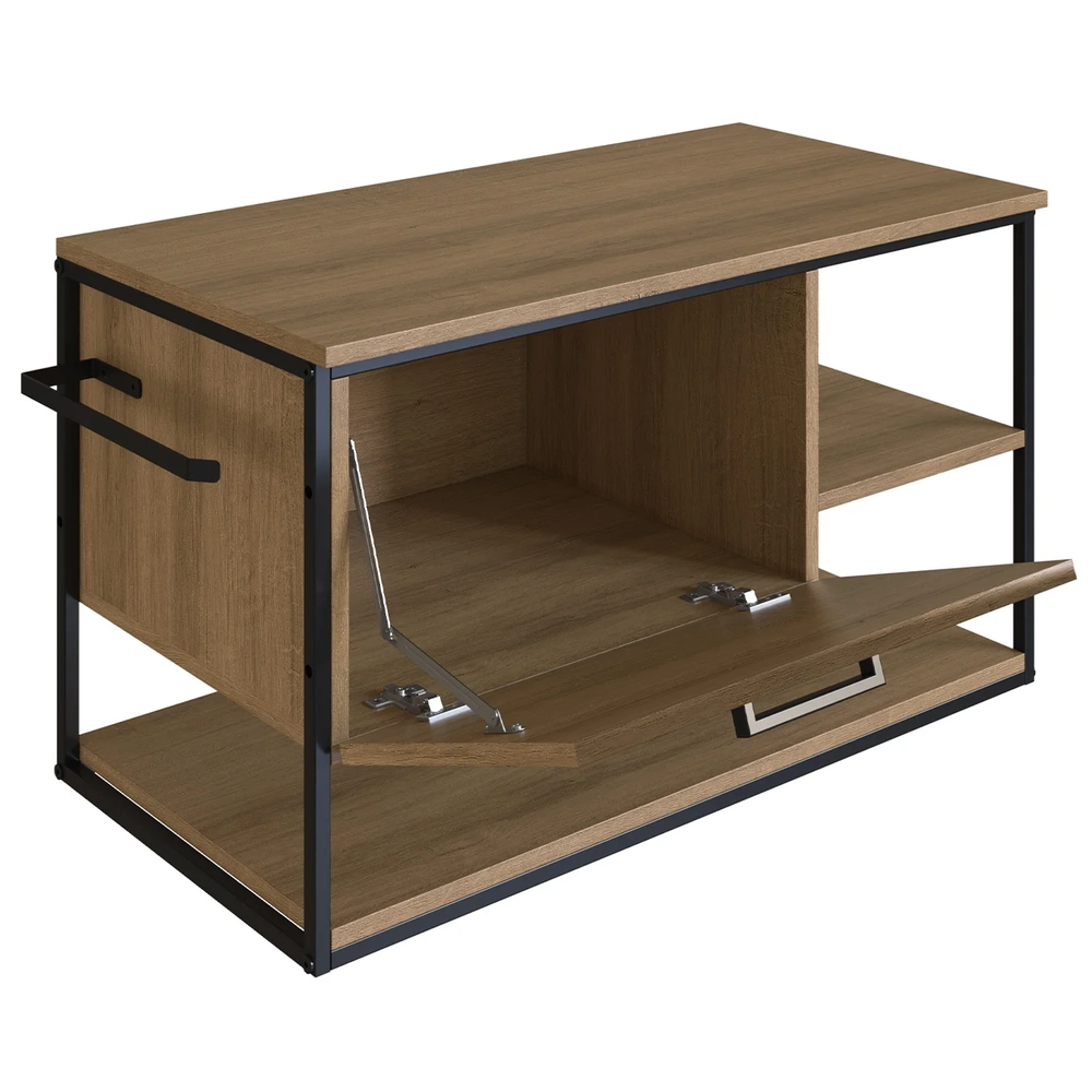 Gabinete Banheiro Yuri Com Cuba e Espelheira Click Mel Z54  - Mpozenato