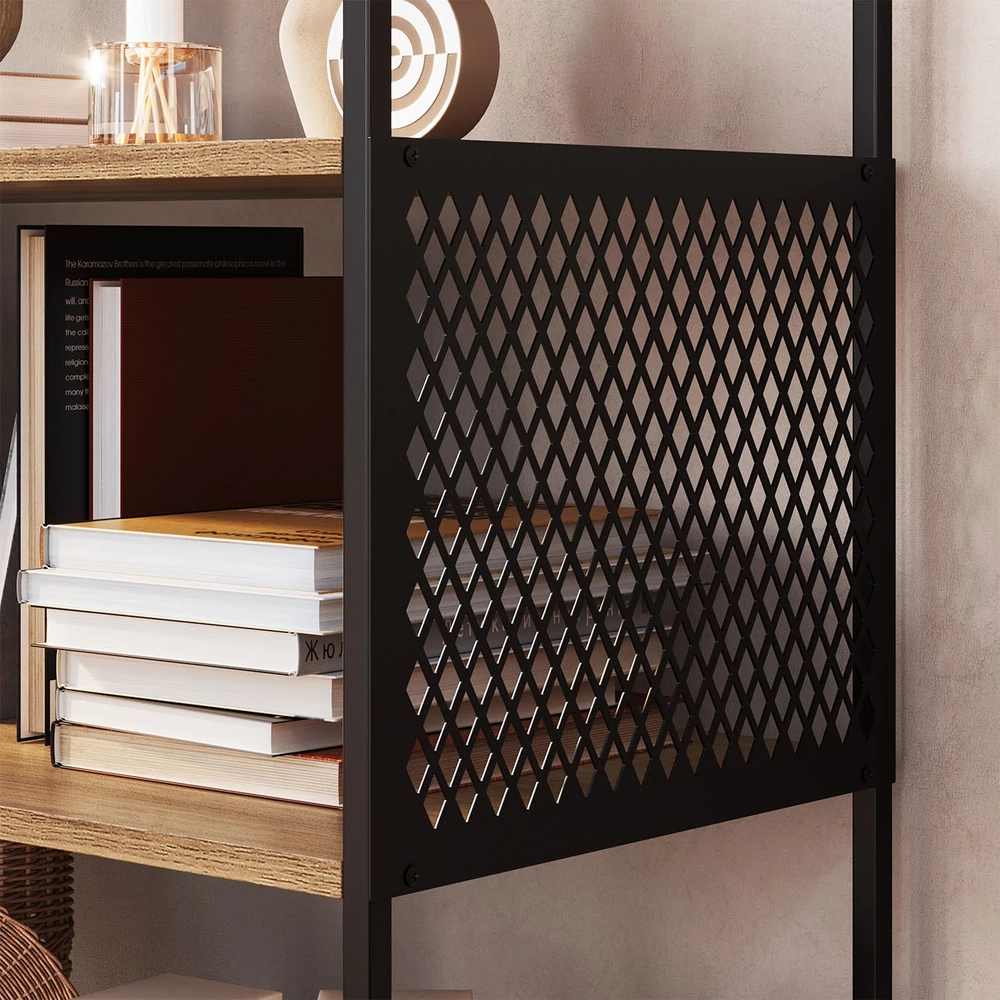 Estante Multiuso Industrial 77cm com Prateleiras Alure Mel Z54 - Mpozenato