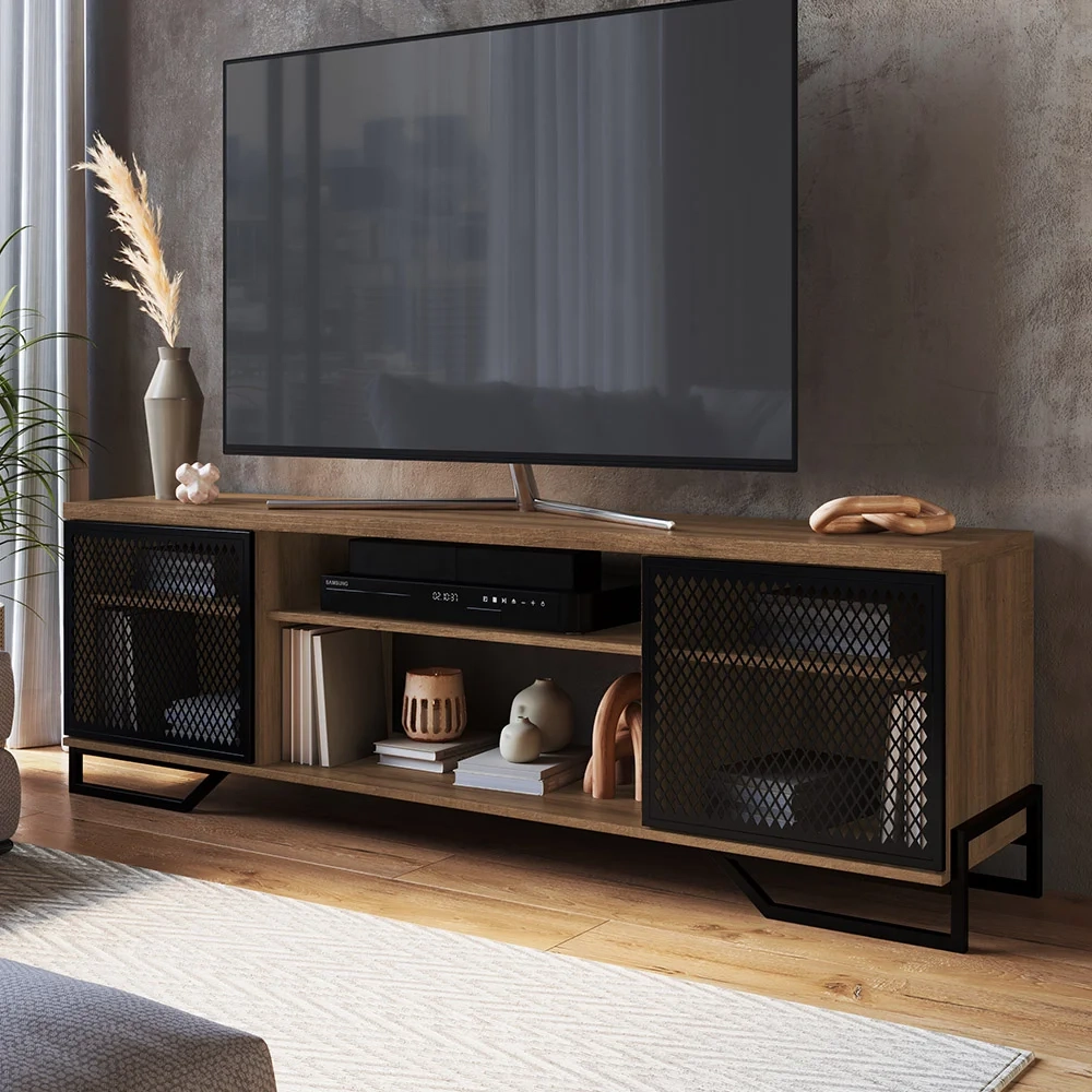 Rack Bancada Para TV 70 Pol Industrial Vesper Mel Z54       - Mpozenato