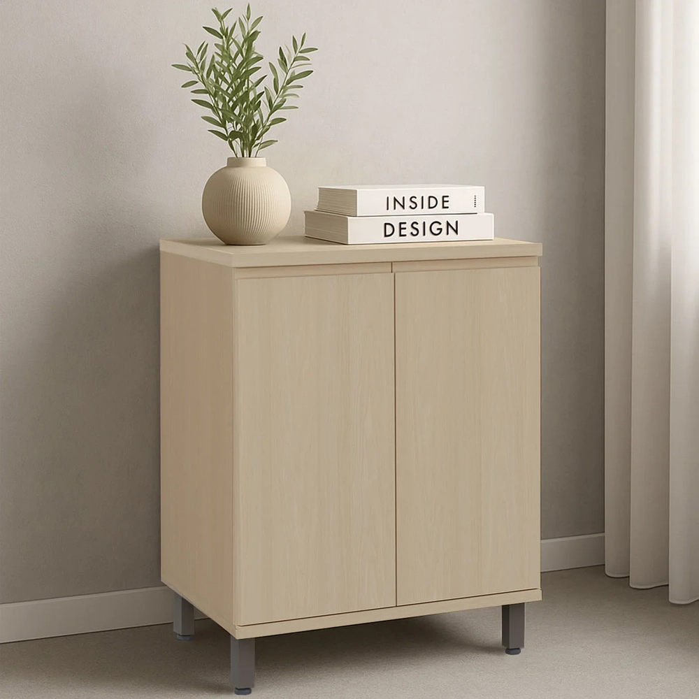 Balcão de Cozinha Tampo 60cm 2 Portas Pierre Carvalho L01 - Mpozenato