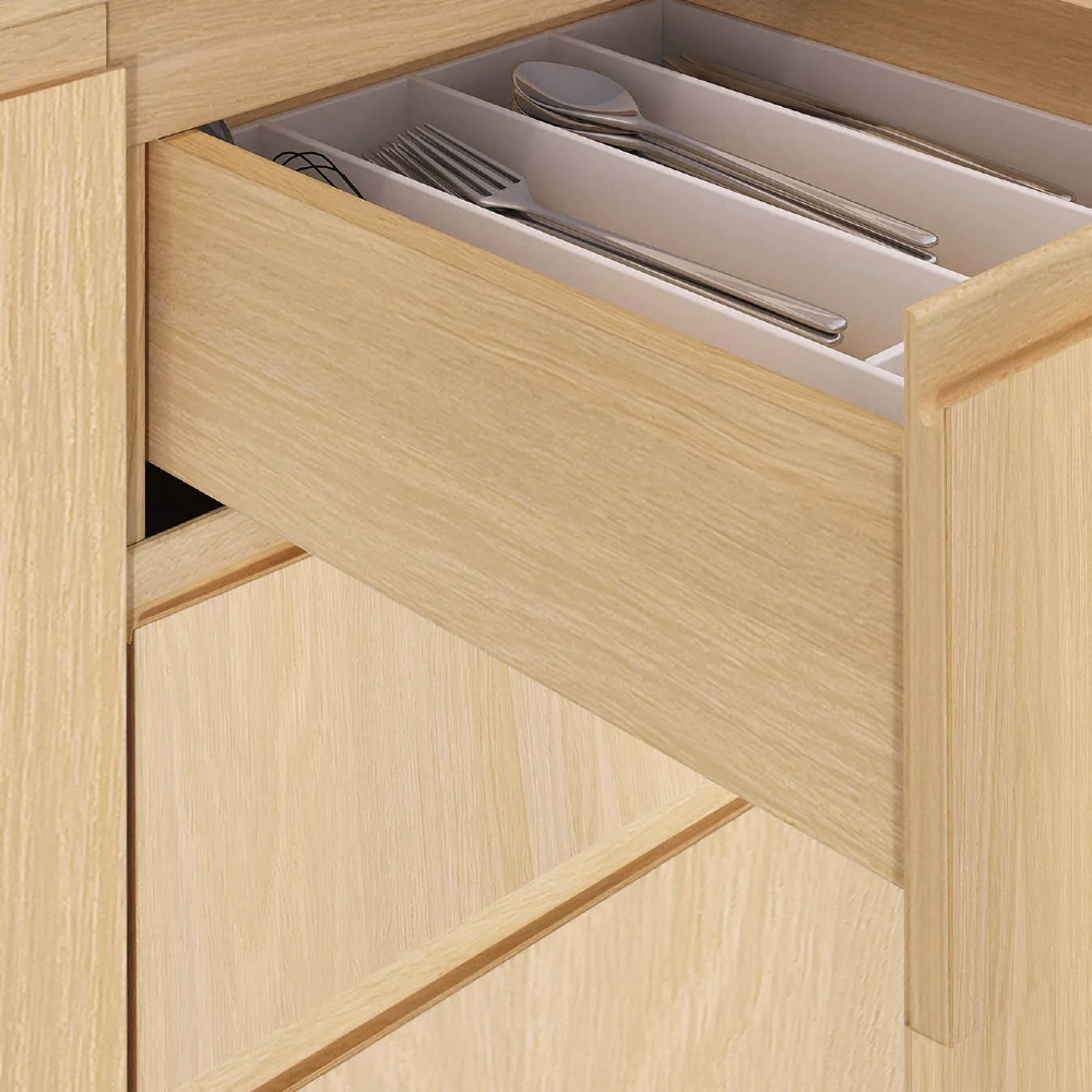 Balcão de Cozinha Para Pia 120cm Pierre Carvalho L01 - Mpozenato