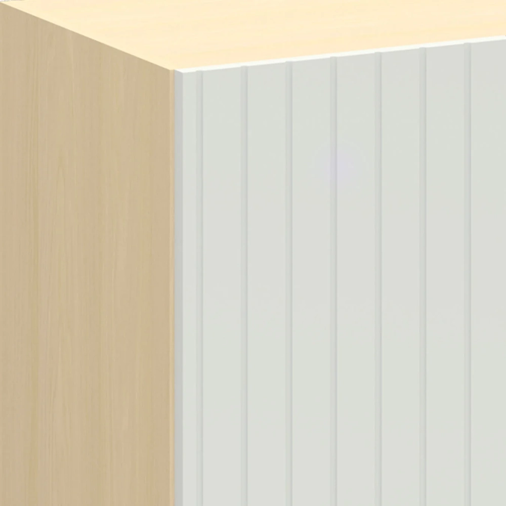 Paneleiro Cozinha Torre Quente 70cm Pierre Carvalho/Cinza L01 - Mpozenato