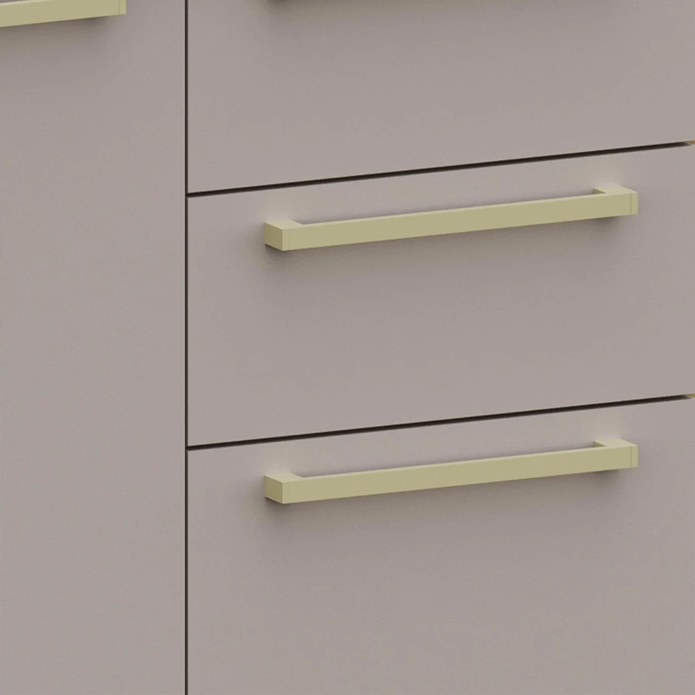 Balcão de Cozinha Para Pia 120cm Mirella Freijó/Cinammon L01 - Mpozenato