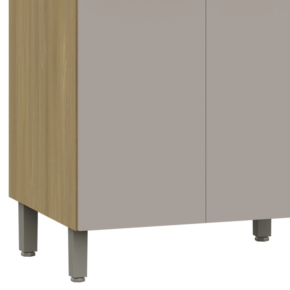 Paneleiro Cozinha Torre Quente 70cm Mirella Freijó/Cinammon L01 - Mpozenato