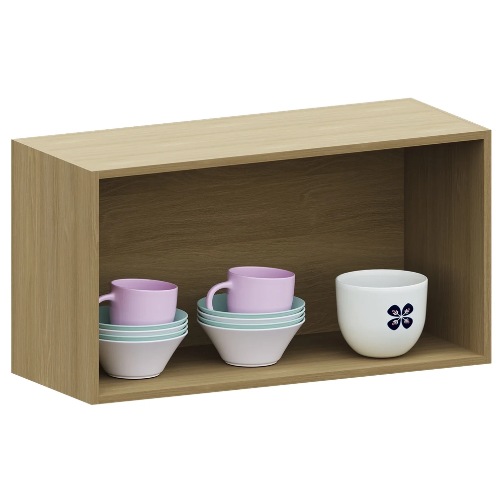 Armário de Cozinha Aéreo 80cm 2 Portas Mirella Freijó L01 - Mpozenato