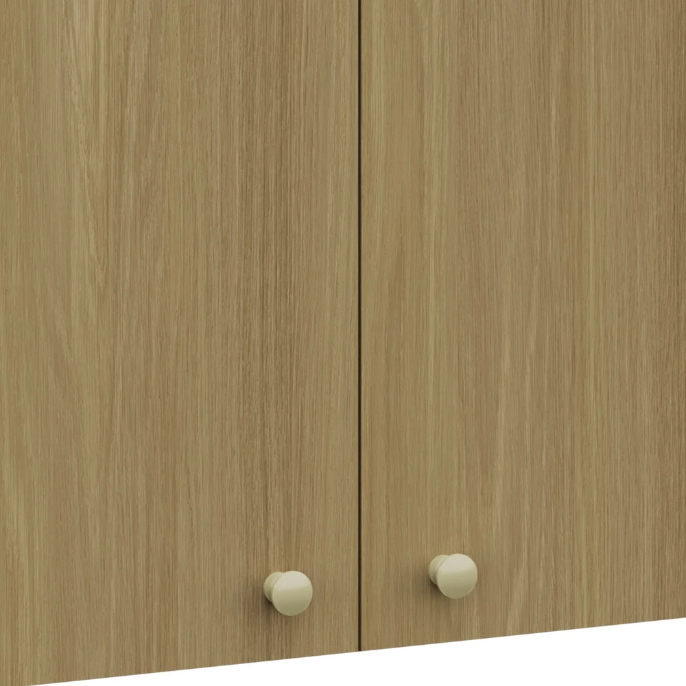 Armário de Cozinha Aéreo 80cm 2 Portas Mirella Freijó L01 - Mpozenato