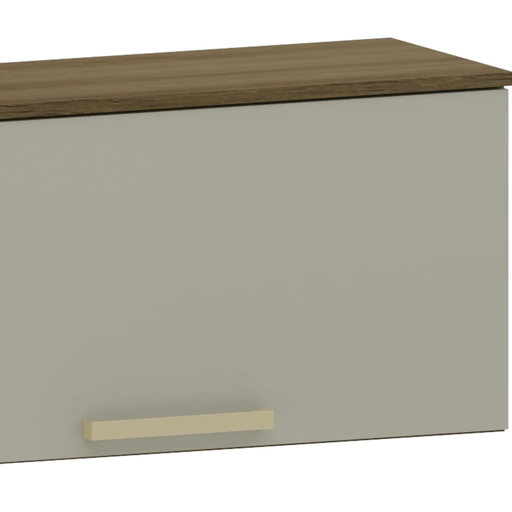 Armário de Cozinha 60cm Com 1 Porta Nádia Mocca/Avelã L01 - Mpozenato