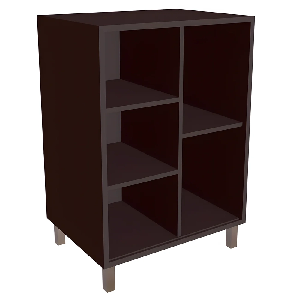 Gabinete de Banheiro 60cm Para Cuba 1 Porta Malu Grafite F10 - Mpozenato