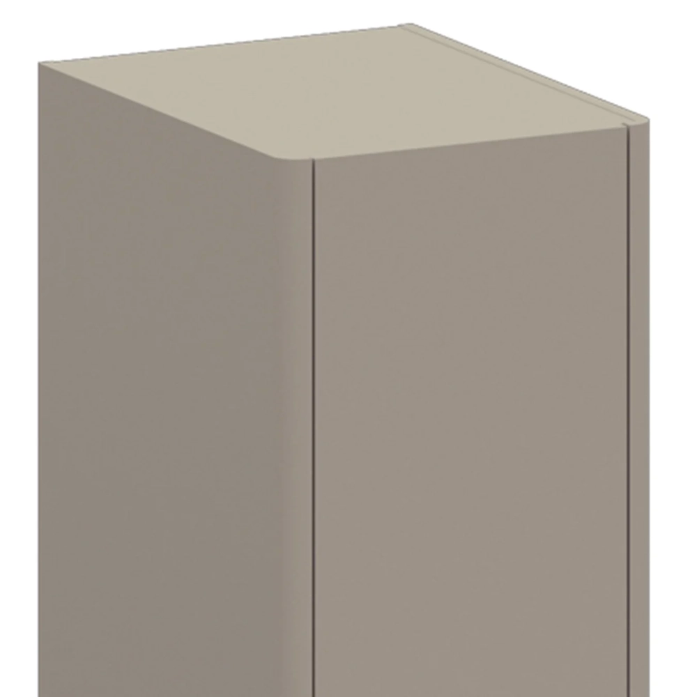 Paneleiro Armário de Cozinha 40cm 2 Portas Marina Cinammon L01 - Mpozenato