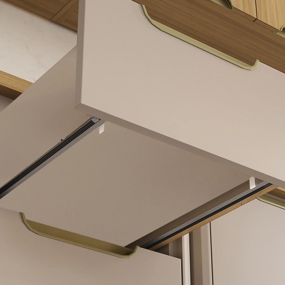 Balcão de Cozinha Para Pia 120cm 2 Portas Marina Cinammon L01 - Mpozenato