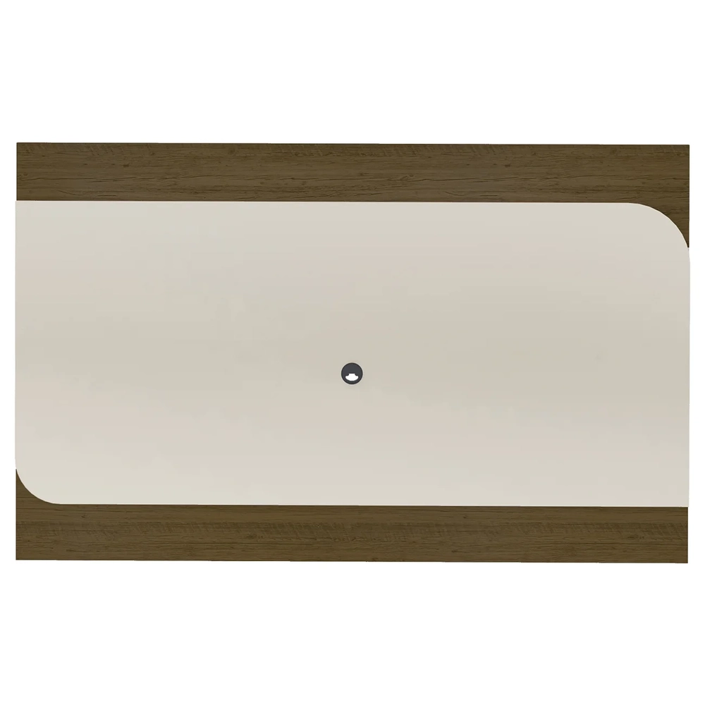 Painel Tv 86 Pol 220cm Suspenso Reno Pinho/Off White A09   - Mpozenato 