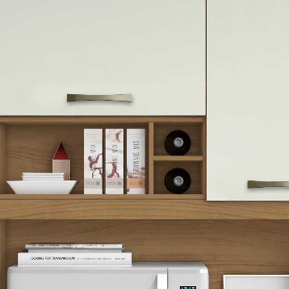 Armário de Cozinha Compacta 91cm Morgan Atacama/Off A15 - Mpozenato