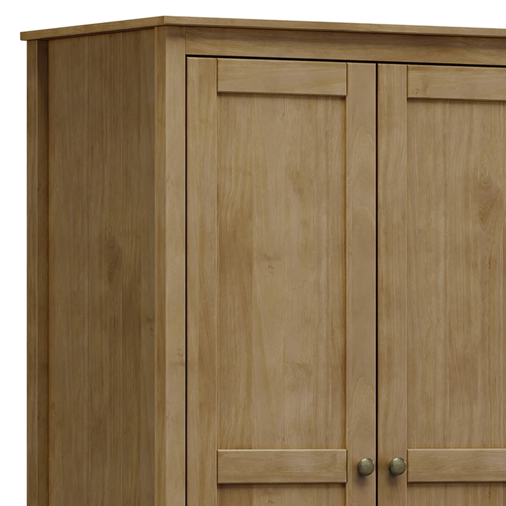 Guarda Roupa Solteiro 91cm 2 Portas 1 Gaveta Lázio Freijó F07 - Mpozenato